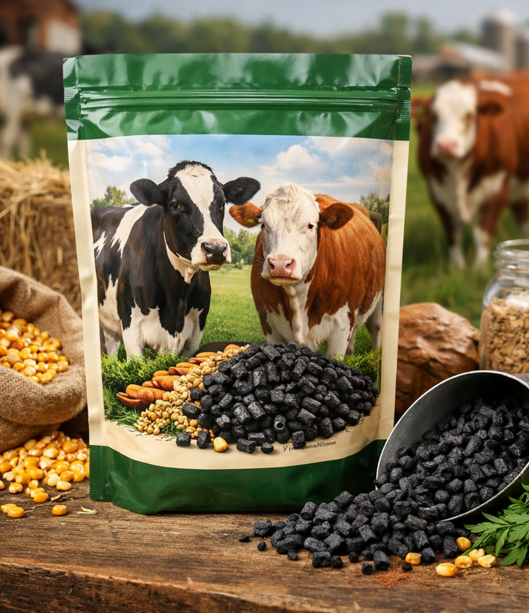 Poshiv – Biochar Cattle Feed Supplement